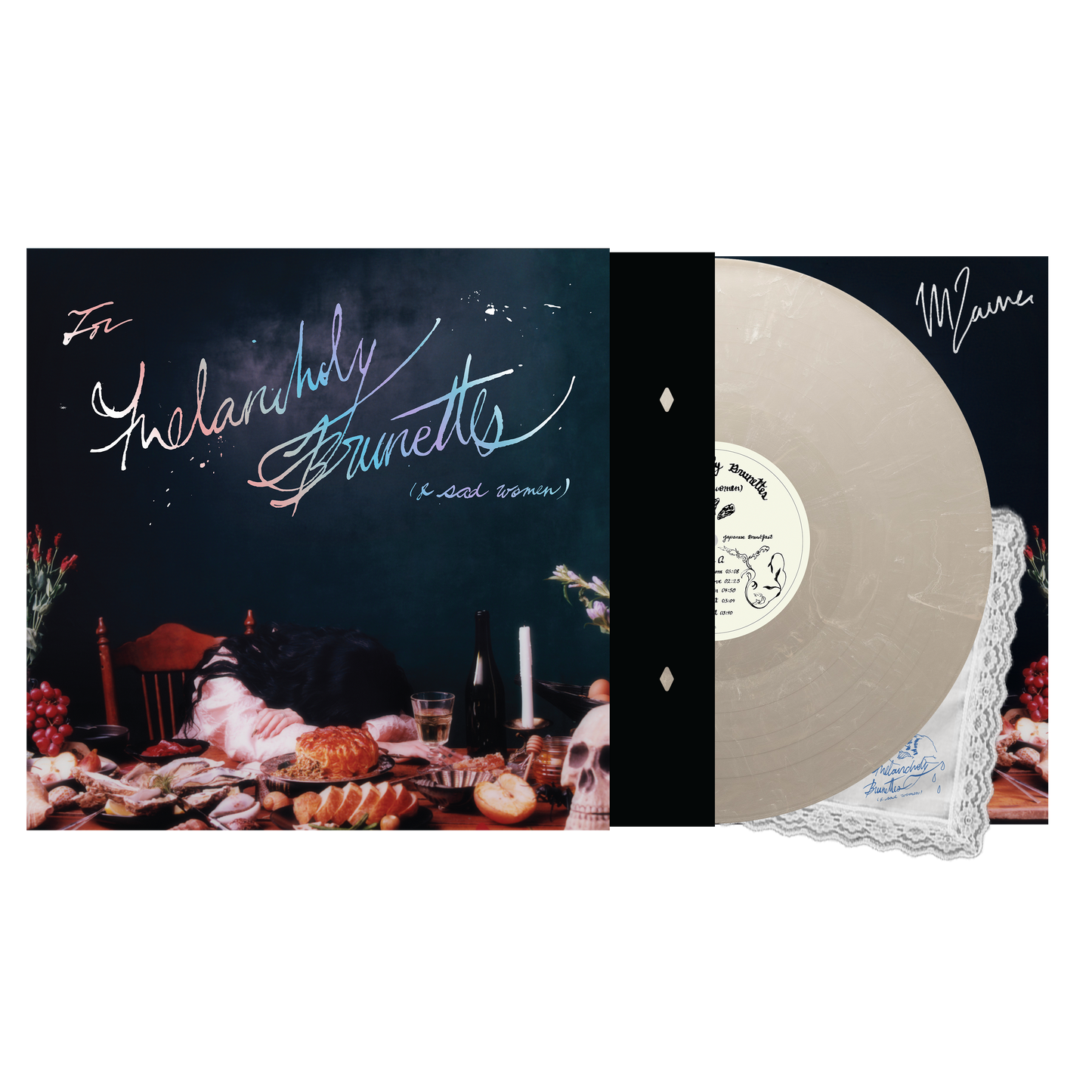 For Melancholy Brunettes (& sad women) Deluxe Edition Vinyl w/ Signed Poster