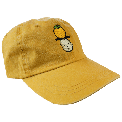 Persimmon Girl Yellow Hat