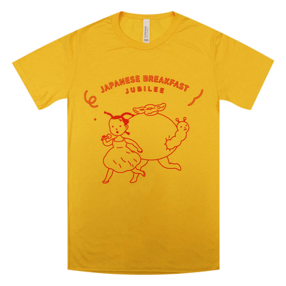 Running Girl Gold T-Shirt